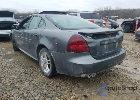 2005 Pontiac Grand Prix Gtp z USA, uszkodzony, nr VIN 2G2WR544651295146